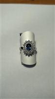 Anillo Recarlo Mujer in Oro blanco Zaffiro 1.06 Ct R03CC071/ZB050 - R03CC071/ZB050